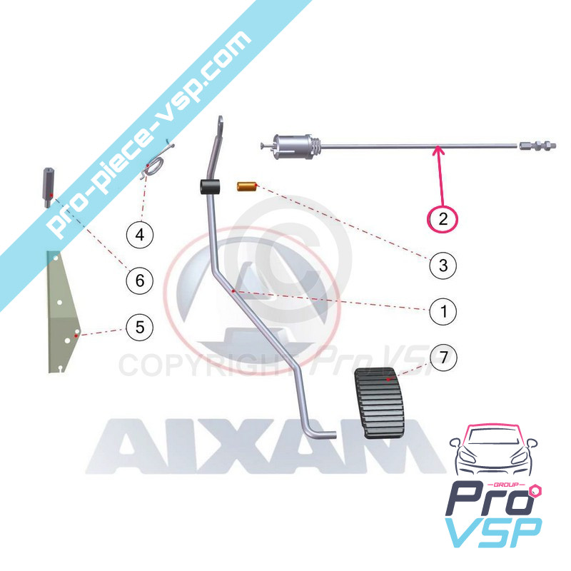 Cable acelerador