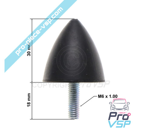 Silent bloc butée de boîte pour ligier 162 ambra nova Aixam