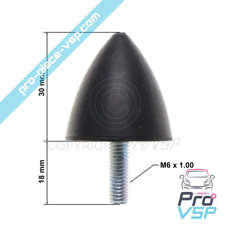 Silent bloc butée de boîte pour ligier 162 ambra nova Aixam