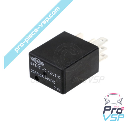 Black relay 5 pins