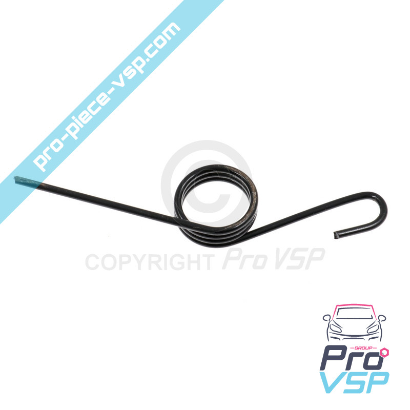 Accelerator pedal spring
