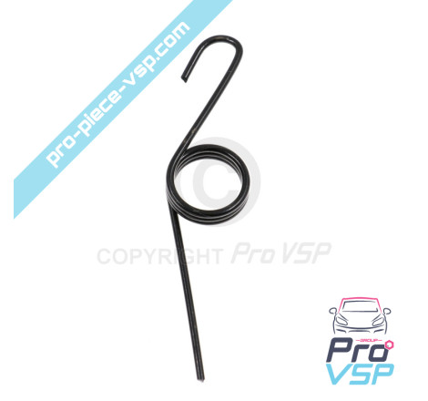 Accelerator pedal spring