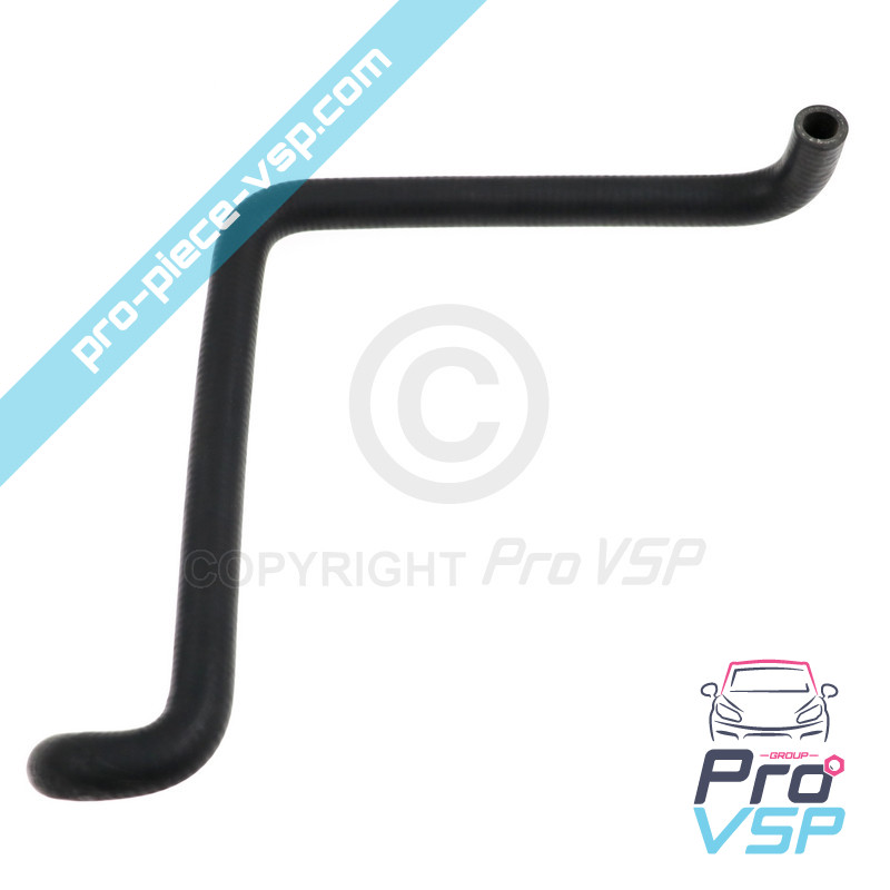 Upper heating hose