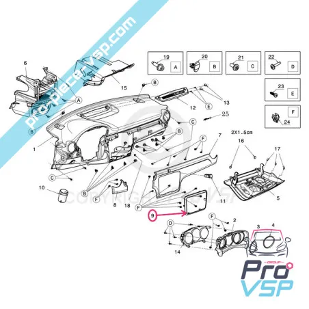 Autoradio Entourage Chrome