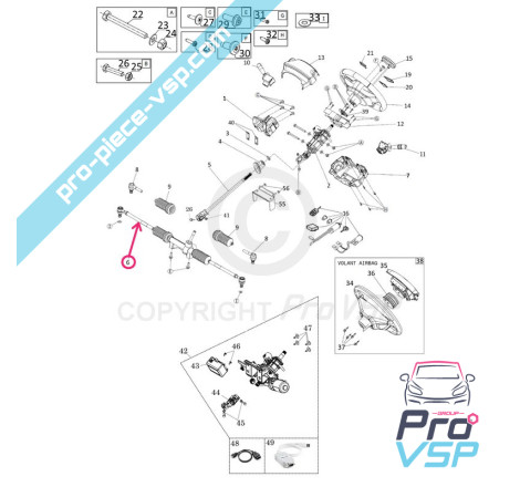 Steering rack