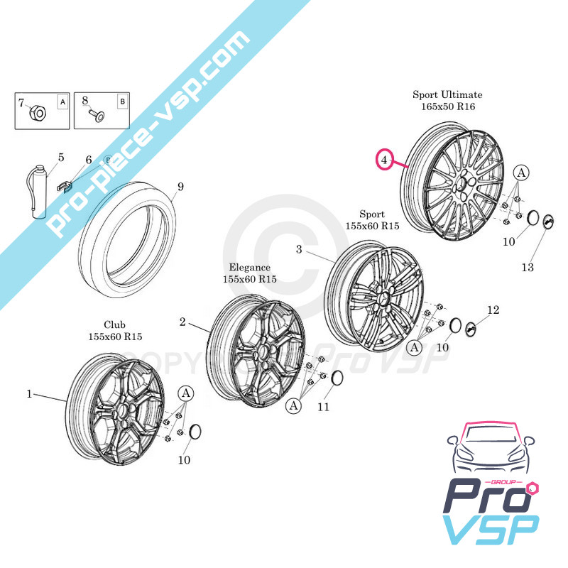 16 inch aluminum rim