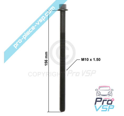Vis de culasse pour moteur lombardini dci