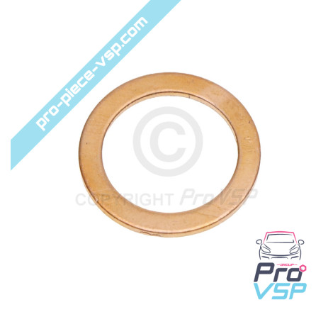 Injector copper seal