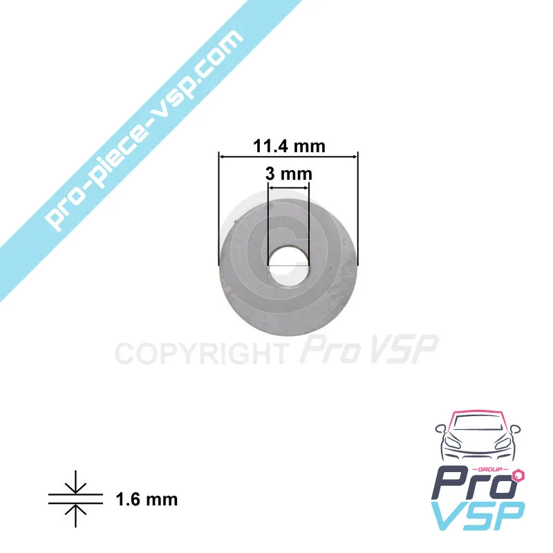 Câle de tarage d'injecteur