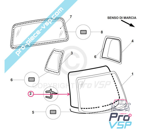 Windshield seal