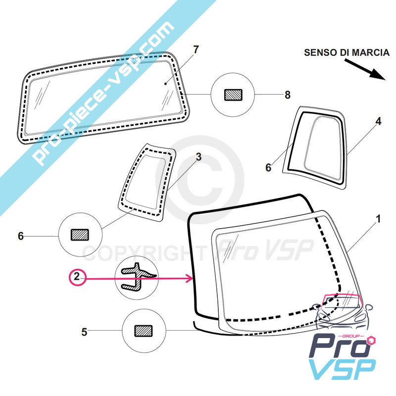 Windshield seal