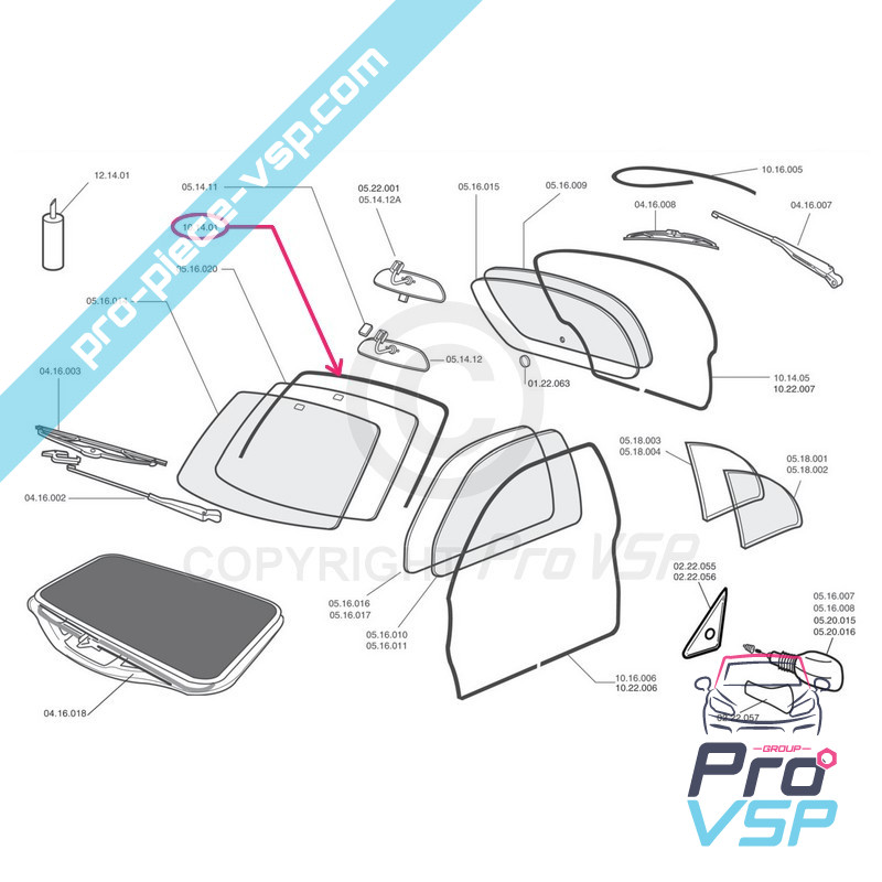 Windshield seal