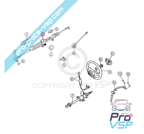 Steering rack