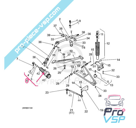 Steering rack