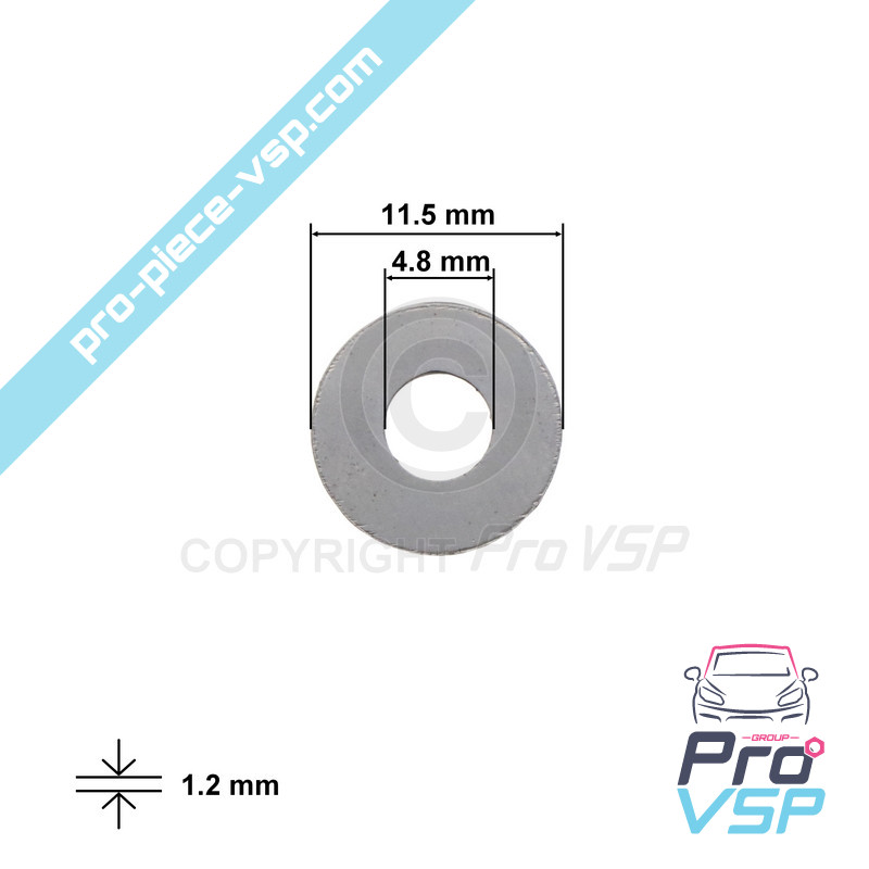 Câle de tarage d'injecteur