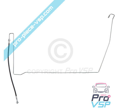 Front brake flexible right