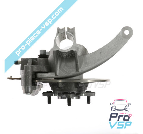 Hub delantero izquierdo completo