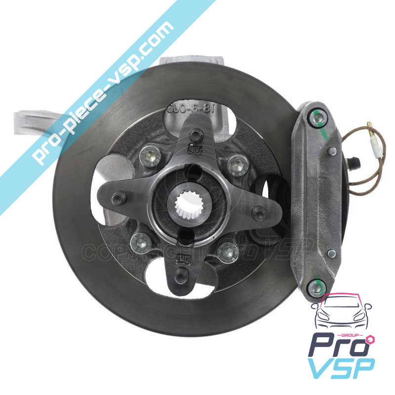 Full right front hub