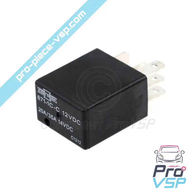 Relè nero a 5 pin