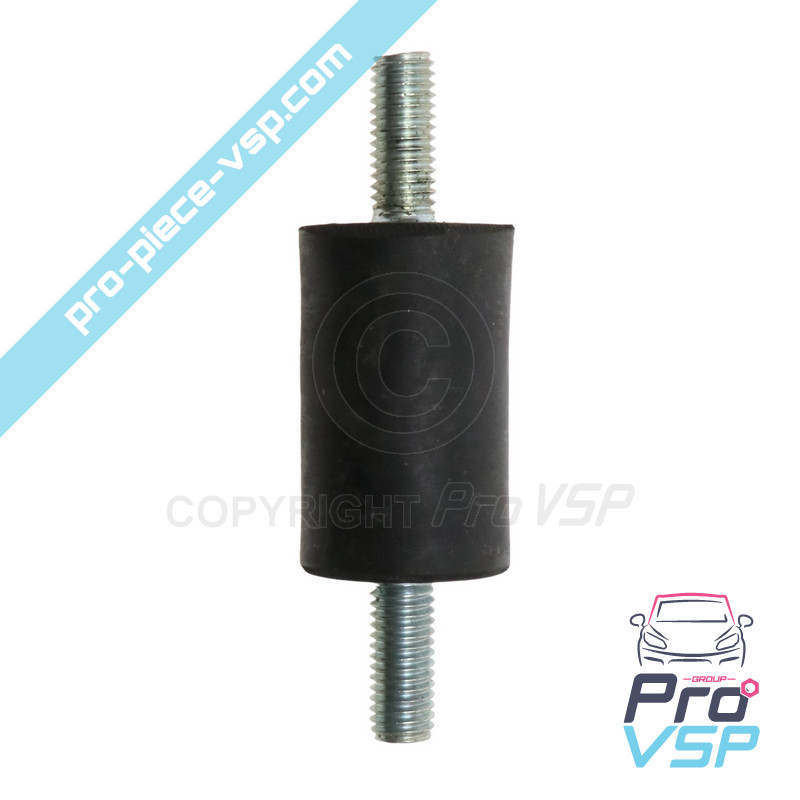 Silent exhaust block