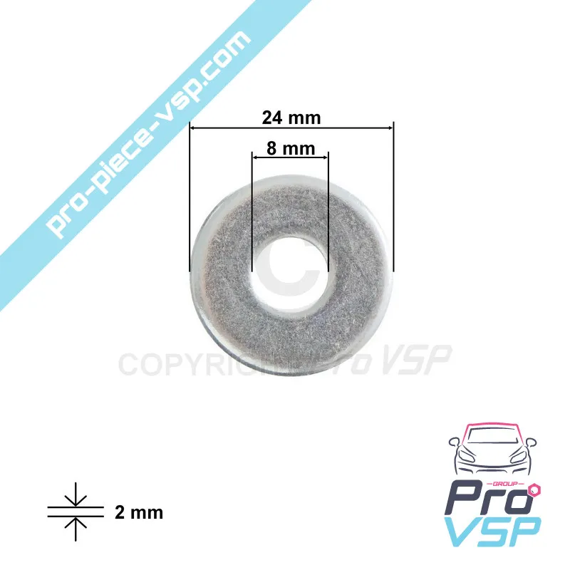 Rear wiper washer