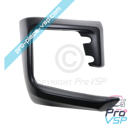 Rear bumper left