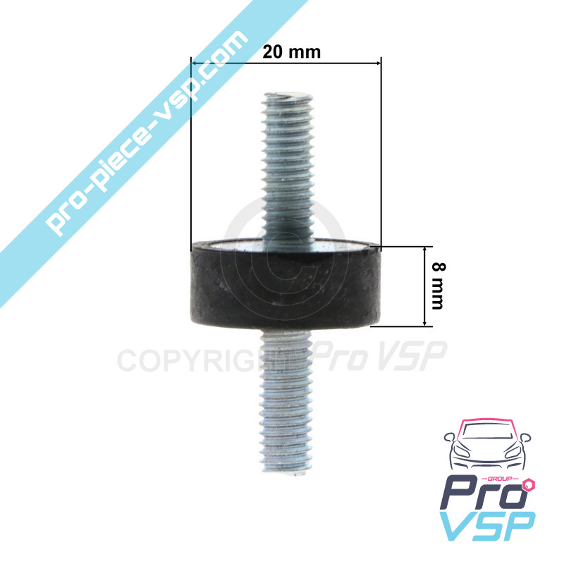 Silent bloc support moteur d'essuie glace