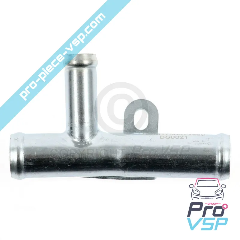 Adaptable metal water hose for Aixam