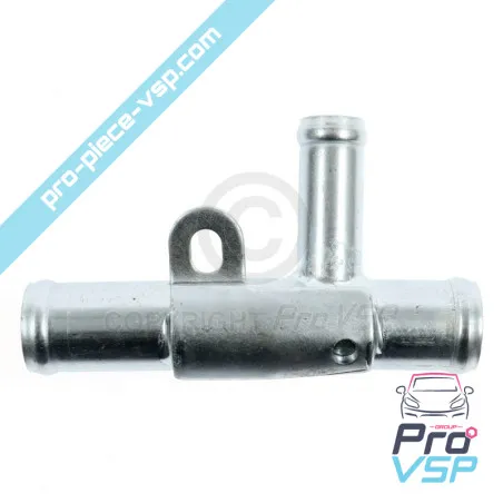 Adaptable metal water hose for Aixam