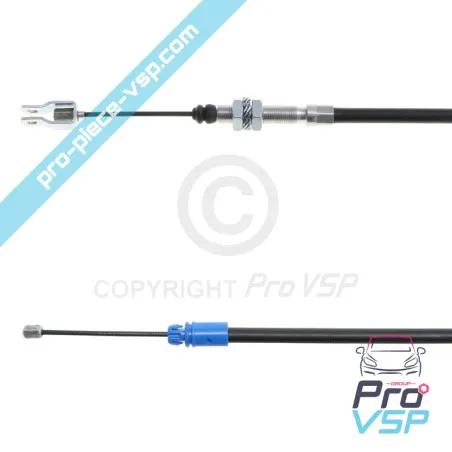 Hand brake cable for aixam Crossline , Crossover , Coupé (range Impulsion )