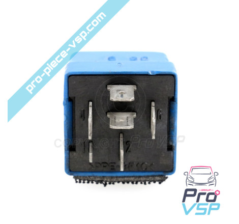 Relè blu a 6 pin