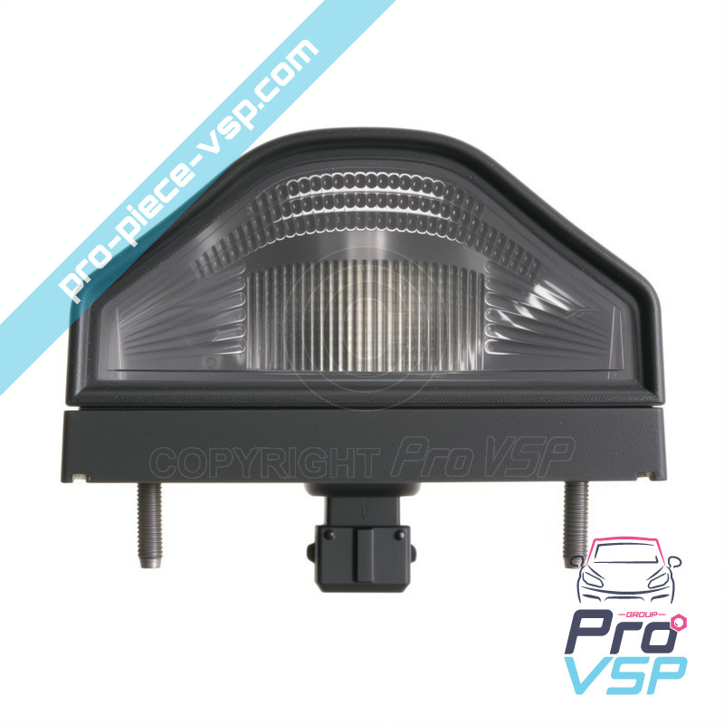Luz de placa