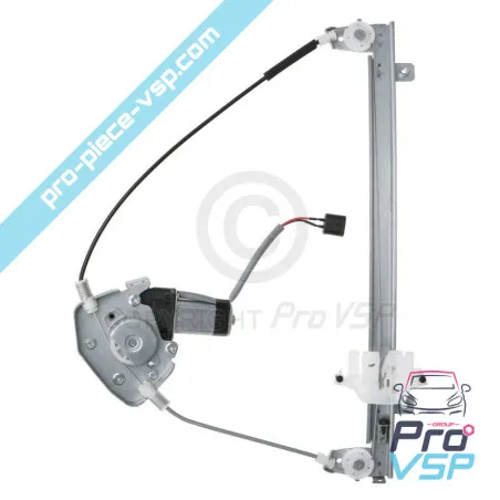 Left electric glass lift for aixam city Pack and crossline pack impulsion vision and sensation 1st assembly