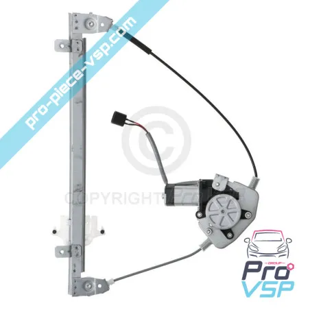 Left electric glass lift for aixam city Pack and crossline pack impulsion vision and sensation 1st assembly
