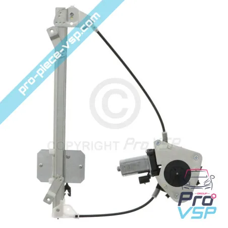 Left electric glass lift for aixam city Pack and crossline pack impulsion vision and sensation 1st assembly