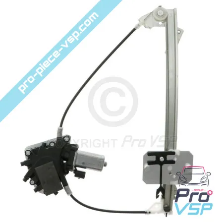 Left electric glass lift for aixam city Pack and crossline pack impulsion vision and sensation 1st assembly