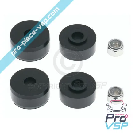 Kit Silent Shock Absorber Block Front Origin Without Permit Aixam