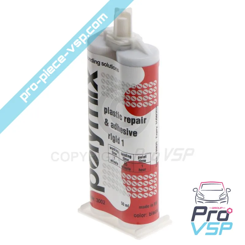 Glue-Plastic component