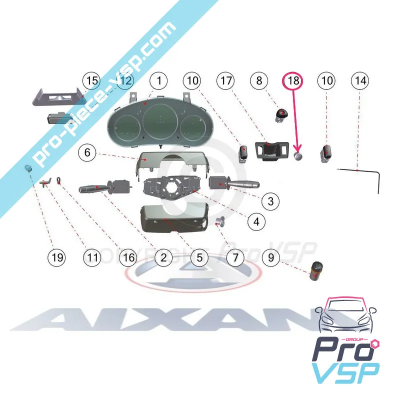 Comutator aer conditionat