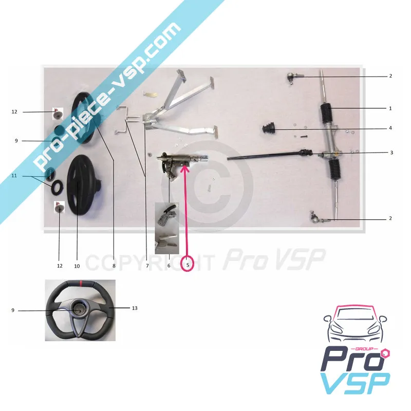 Steering column