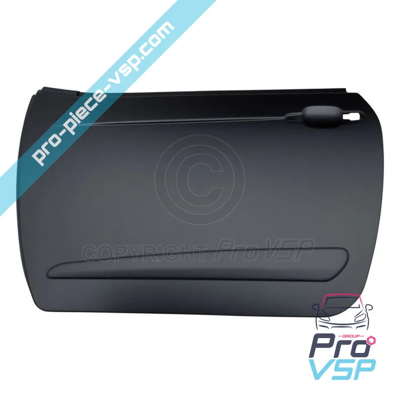 Left outer door panel