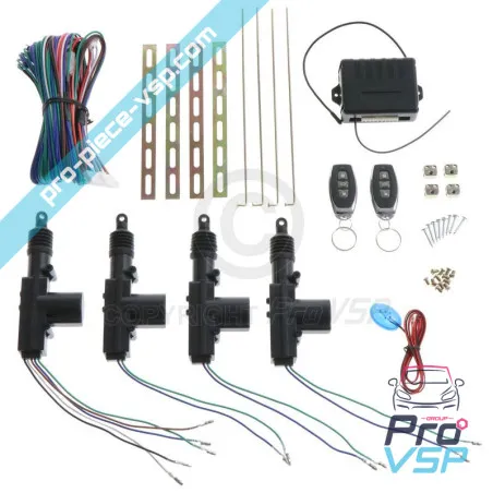 Kit di bloccaggio centrale universale per auto senza licenza