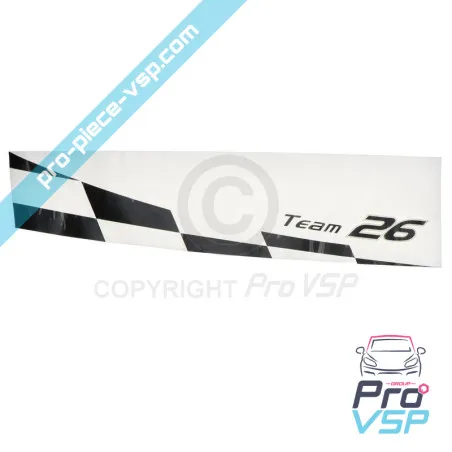 Stroke klistermärke rätt