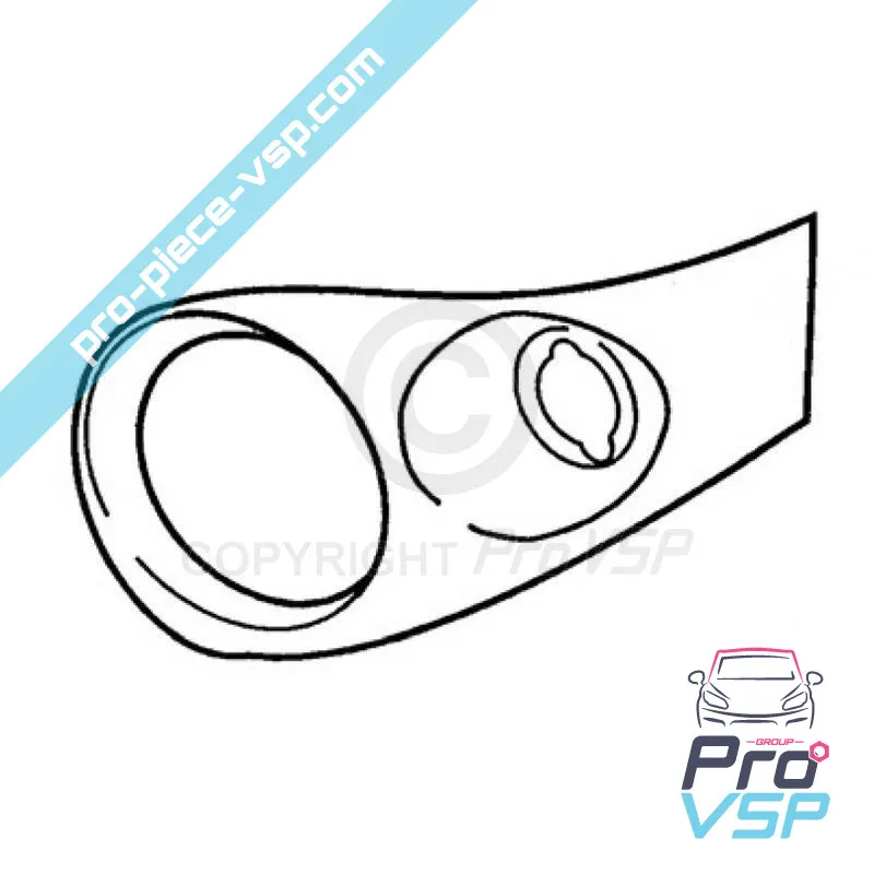 Faro Entourage Destra