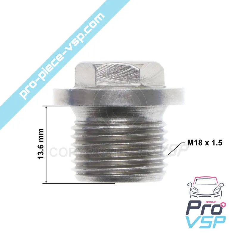 Bouchon de soupape de pression d'huile pour moteur Lombardini 6LD325