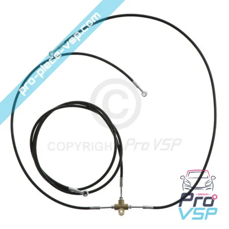 Rear brake hose