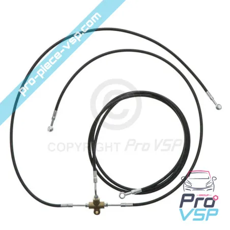 Rear brake hose