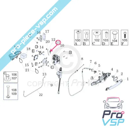 copy of Reminder spring door lock