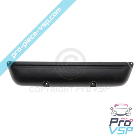 Empty straight pocket