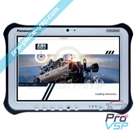 Maleta de diagnóstico (versión táctil)